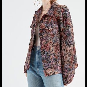 Floral Tapestry Urban Outfitters Jacket🌸